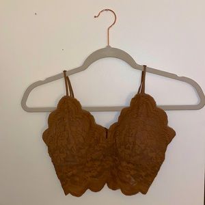 size small bralette, worn once